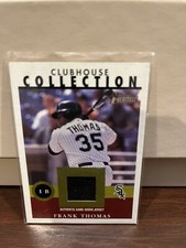 2001 Topps Heritage Clubhouse Collection Relics Frank Thomas #THCC-FT HOF