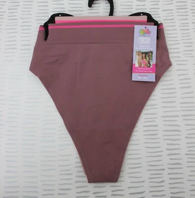 Fresh by Fruit of the Loom Juniors Sneak Chic Seamless Thong 2PK Multicolor NWT - Image 1 of 4
