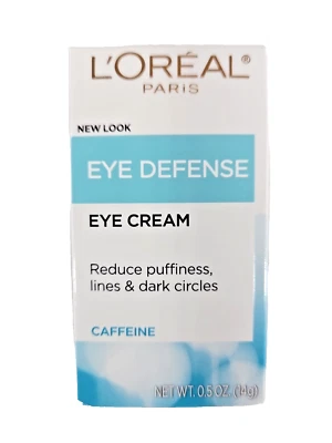 New Look, L'Oreal Eye Defense-Reduces Puffiness-Lines-Dark Circles (14g) 0.5 OZ. - Image 1 of 4
