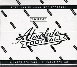 2020 Panini Absolute Football Value pack BOX (12 packs) FACTORY SEALED! - Picture 1 of 1