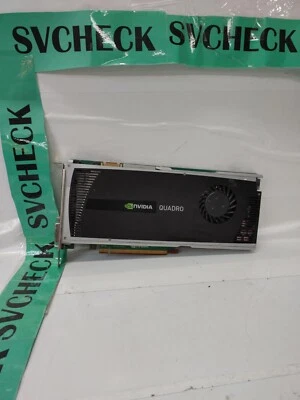 DELL 38XNM NVIDIA Quadro 4000 2GB GDDR5 256-bit PCI-E 2.0 x16 Video Card - Image 1 of 4