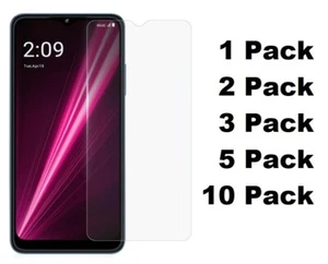 Lot of Tempered Glass Screen Protector, Anti Scratch for T-Mobile Revvl 6 5G - Picture 1 of 1