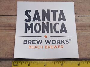 Bier Sticker ~ Santa Monica Brew Funktioniert Strand Brewed Handwerk ~
