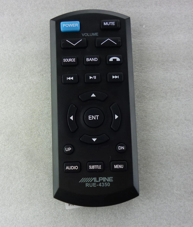 Genuine Alpine Car CD Player Remote Control RUE-4350 - Image 1 of 1