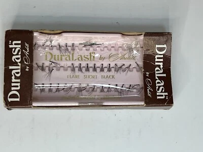 Vintage pink box Ardell Duralash Flare Short Black Hollywood Fast Free Shipping! - Image 1 of 4