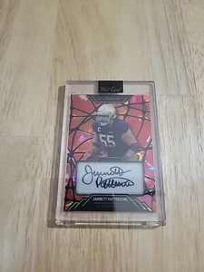 2023 Wild Card WildChrome JARRETT PATTERSON Crystal Red Ice Autograph 1/5 Rookie - Picture 1 of 10