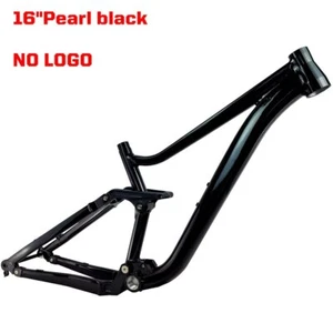 XC Soft Tail Full Shock Absorber Mountain Bike Frame 29er DH AM Mtb Boost 148mm - Picture 1 of 30