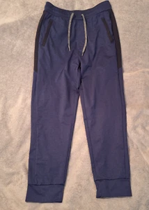 32 DEGREES COOL Men S Tech Jogger Pants Dark Blue Black Trim - Picture 1 of 11
