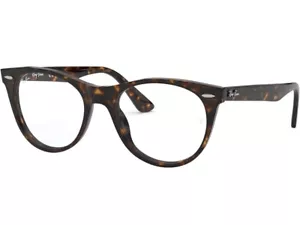 Ray Ban Round RX2185V 2012 Havana / Demo Lens 52mm Eyeglasses RB2185V 52-18-145 - Picture 1 of 10