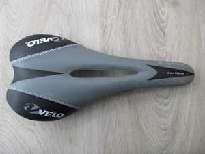 Sillín Velo Pronto SL.Z2 carbono titanio MTB bicicleta de carretera 193 gramos gris-negro nuevo - Imagen 1 de 11