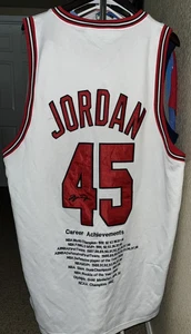 Mitchell & Ness Chicago Bulls Michael Jordan #45 Mens 2XL Achievement Jersey - Picture 1 of 4
