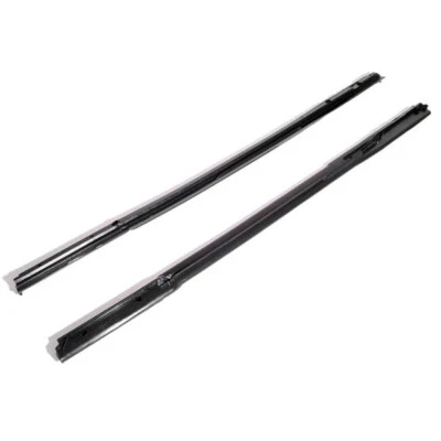 For 1939-1947 Dodge Truck Front Vent Window Weatherstrip Seal Rubber Pair Black - Image 1 of 3