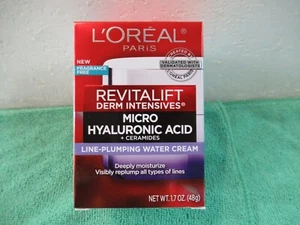 NEU L'Oreal Paris Revitalift Micro Hyaluronsäure Linie-aufpolsternde Creme 1,7 flüssige Unzen - Bild 1 von 7