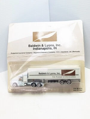 赛车冠军 BALWIN & LYONS INC 拖拉机拖车 1989 年模具铸件 #03170 全新 — 第 1/4 张图片