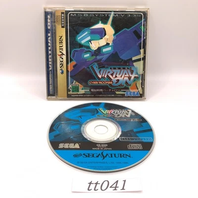 VIRTUAL ON Cyber Troopers Sega Saturn Game Soft GS-9099 Japanese tt041 - Image 1 of 4