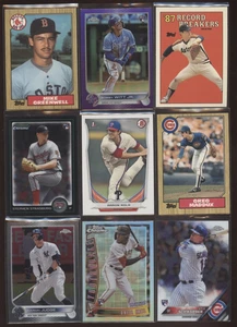 50 Lot Bobby Witt Purple Rookie Nolan Ryan Mike Greenwell RC Topps Tiffany Judge - Picture 1 of 12