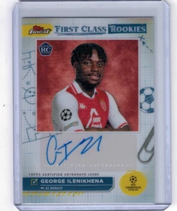 2024-25 Topps Finest UEFA CC George Ilenikhena First Class Rookies Auto RC - Picture 1 of 1