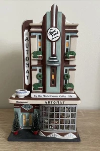 Dept 56 Clark Street Automat Navidad en la Ciudad Retirado 1999 SIN CABLE DE LUZ - Imagen 1 de 13