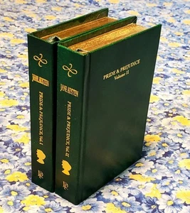 Pride & Prejudice Volume I and II, Jane Austen, Pocket Size HC, Brand New - Imagen 1 de 12