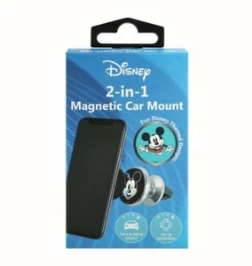 Disney 2 In 1 Magnetic Car Mount  Dash Or Vent New In Box - Picture 1 of 3