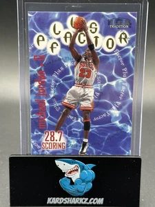 Fleer Tradition 1998-99 PLIS FACTOR Michael Jordan #142 - Imagen 1 de 2