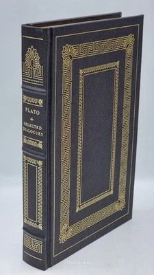 Plato - Selected Dialogues - Franklin Library - Leather  1983 - Philosophy - VGC - Image 1 of 4