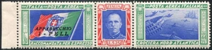 1933 Königreich Triptychon I-Pell postfrisch einwandfrei und zentriert postfrisch ** Rand - Bild 1 von 1