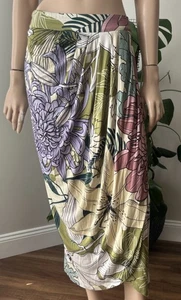Anthropologie Bl^nk Blank London Floral Maxi Skirt Sz M - Picture 1 of 8