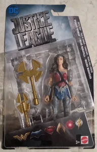 Wonder Woman JUSTICE LEAGUE FGG73 Battle Ready 6" Actionfigur 2017 Mattel - Bild 1 von 8