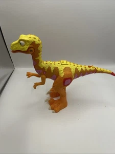 Dinosaur Train 7" Interaction Derek Deinonychus personaggio testato solo dinosauro - Foto 1 di 3
