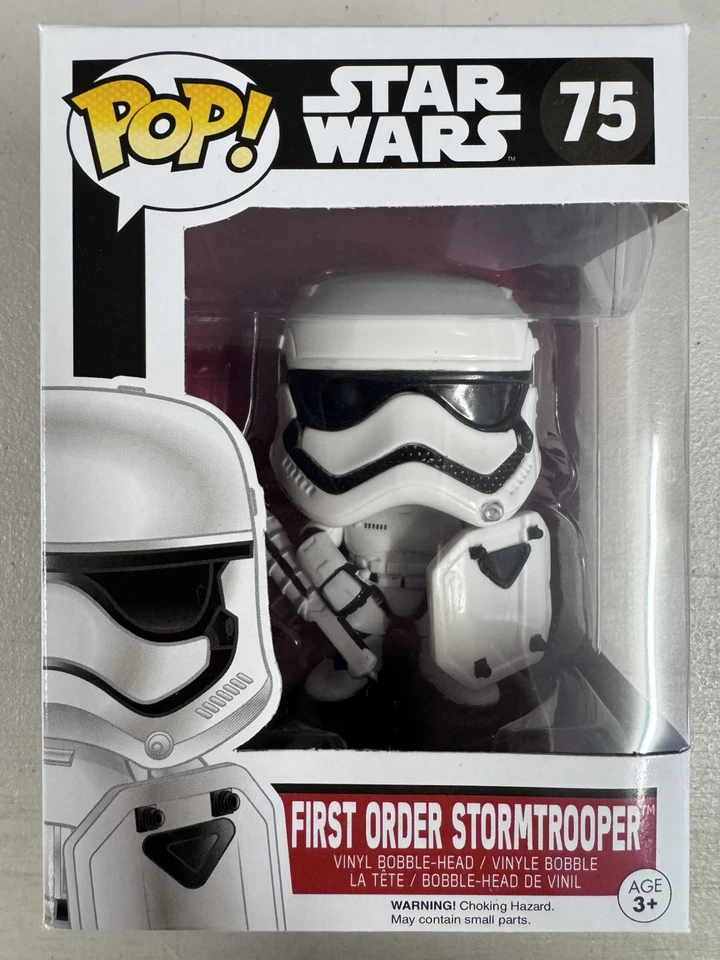 First Order Stormtrooper 75 ~ Star Wars: The Force Awakens ~ Funko Pop Vinyl - Image 1 of 4