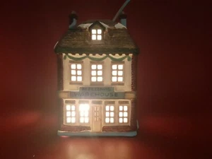 Fezzwig's Warehouse Heritage Village Collection serie Dickens con caja - Imagen 1 de 10