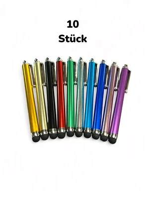 Eingabestift  Pen Eingabestift für iPhone Smartphone Tablet kapazitiv 10 Stück - Bild 1 von 2