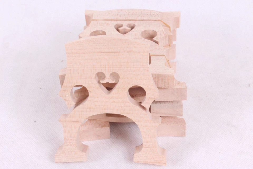 2pcs 4/4 cello bridge fine maple full size cello part cello accessories #M5 - Image 1 of 1