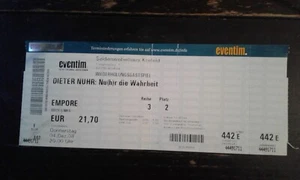 Altes Ticket Dieter Nuhr - Bild 1 von 1