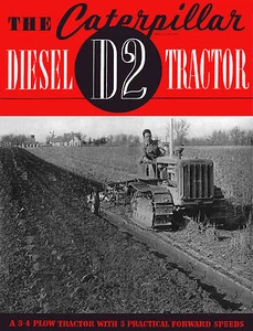 Caterpillar D2 Diesel 3J Sales Book 1939 - Picture 1 of 4