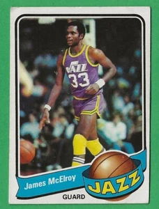 1979-80 TOPPS BASKETBALL CARD #131 JAMES McELROY EX - Picture 1 of 1