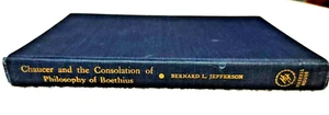 Chaucer & the Consolation of Philosophy of Boethius  -  Jefferson, Haskell Hs 2h - Bild 1 von 19