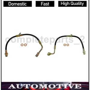 Brake Hydraulic Hose Fits 1995-1997 Chevrolet Blazer Dorman - First Stop 2pcs - Picture 1 of 7