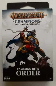 Warhammer AoS - Champions - Campain Deck Order - Factory Sealed ENG - Imagen 1 de 1