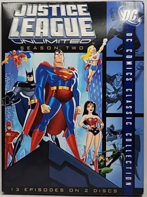 Justice League Unlimited Season 2 DVD DC Comics Classic Collection Like New! - Image 1 of 3