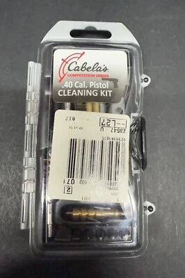 Cabela's Competition Series .40 Caliber Pistol Cleaning Kit, NIB - Image 1 of 2