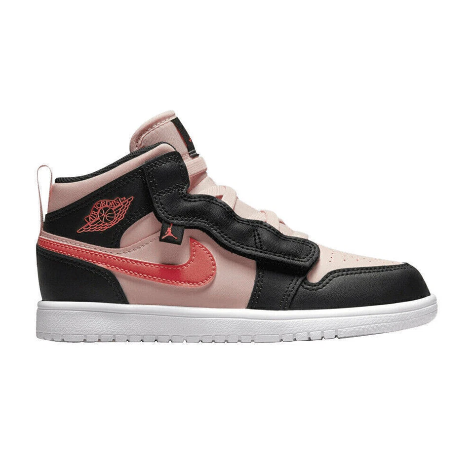 Size 10.5 (PS) - Jordan 1 ALT Mid Black Pink Crimson
