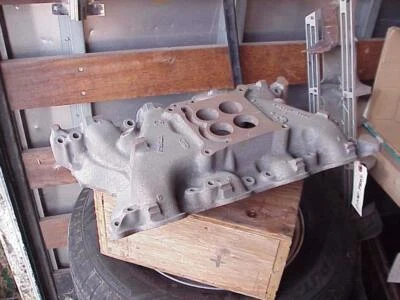 1971 Ford Mustang Torino Cougar 351C 4V Intake Cast Iron D0AE-9425L OEM Dec 70 - Image 1 of 4