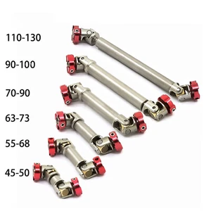Eje de transmisión de acero inoxidable para 1/14 Tamiya SCX10 D90 RC4WD RC Rastreador de automóviles - Imagen 1 de 11