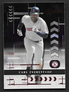 2001 Absolute Memorabilia #91 Carl Everett Boston Red Sox - Bild 1 von 1