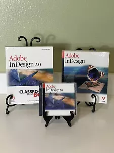 Adobe Indesign 2.0 for Mac (90034260) W/User guide And Classroom In A Book - Picture 1 of 10