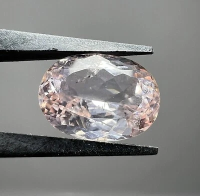 6.20 CT Kunzite Cut Gemstone From Kunar Afghanistan - Image 1 of 4