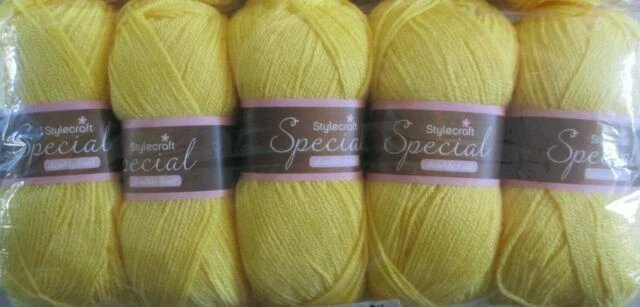Stylecraft Special DK 1263 Knitting Yarn - Citron