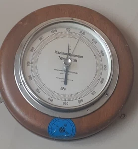 Antikes Original Lufft Prazisions Barometer Typ 2207 SH MADE IN GERMANY - Bild 1 von 3